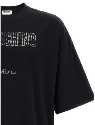 Rhinestone logo T-shirt #