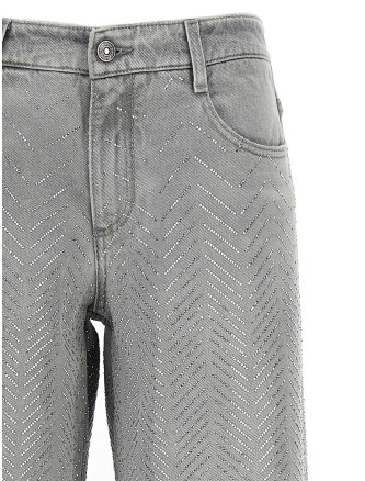 Rhinestone jeans #