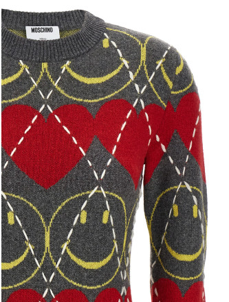 'Smiley®' wool dress #