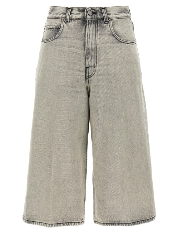 'Belle Pearl Grey' Bermuda Shorts #1