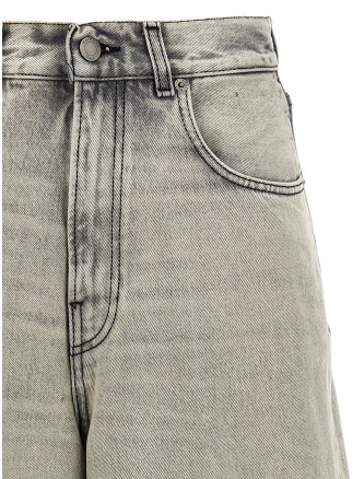 'Belle Pearl Grey' Bermuda Shorts #