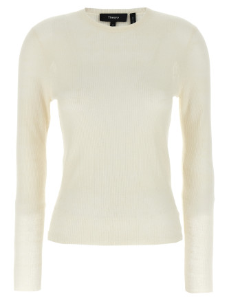 Viscose linen sweater