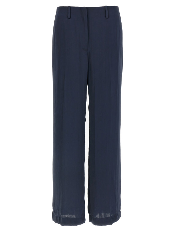 Silk effect trousers #1