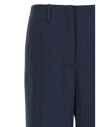 Silk effect trousers #