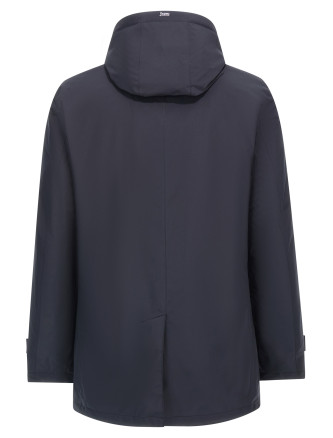 Removable hood parka #