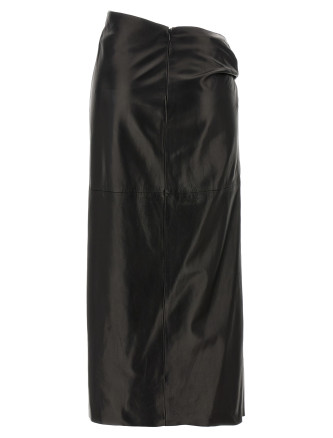 Plongé nappa skirt #