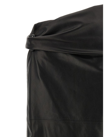 Plongé nappa skirt #