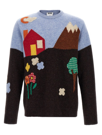 Shetland wool sweater