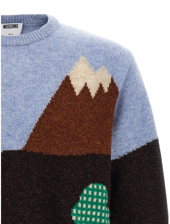 Shetland wool sweater #