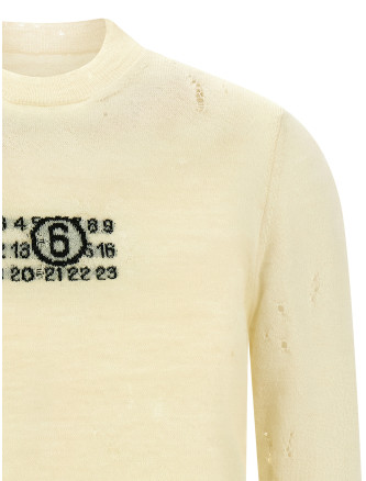 'Numeric signature MM6' sweater #
