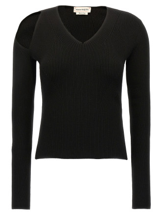 Cut-out sweater