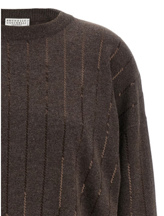 Sequin cashmere sweater #