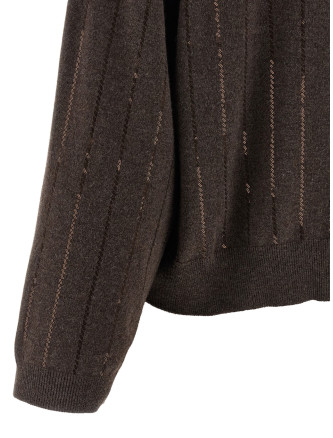 Sequin cashmere sweater #