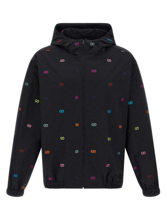Multicolor fil coupé jacket