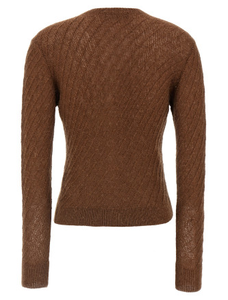 Sequin crochet cardigan #