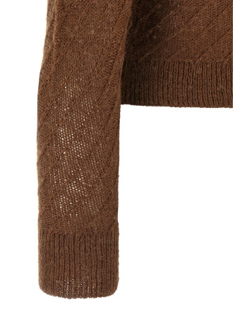 Sequin crochet cardigan #