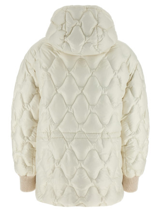 Hooded down jacket #