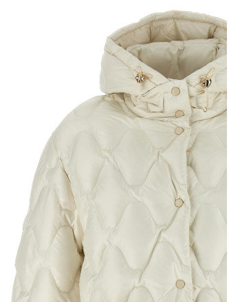 Hooded down jacket #