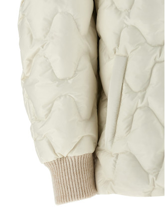 Hooded down jacket #