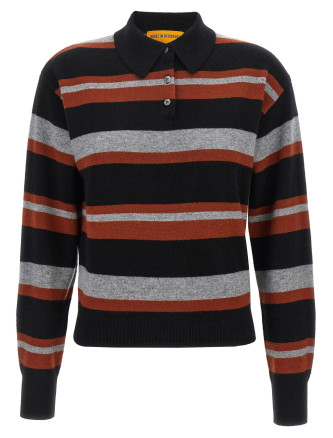 'Collegiate Stripe' polo shirt