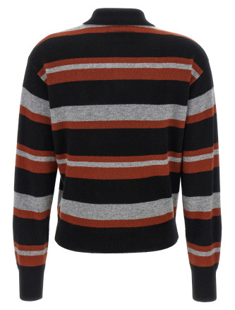 'Collegiate Stripe' polo shirt #