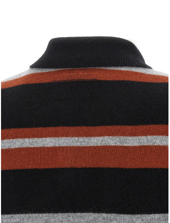 'Collegiate Stripe' polo shirt #