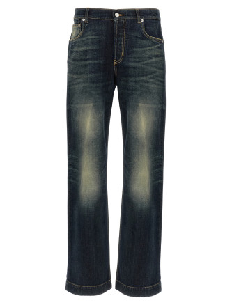 Wide leg jeans