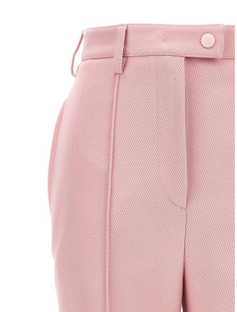 Gabardine nattè trousers #