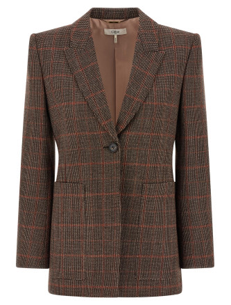 Check Wool blazer