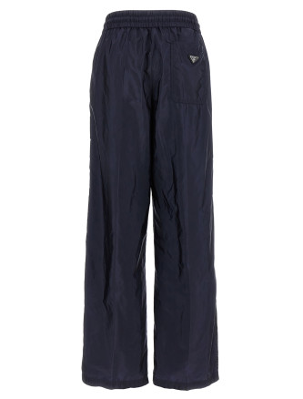 Re-Nylon and lace trousers #