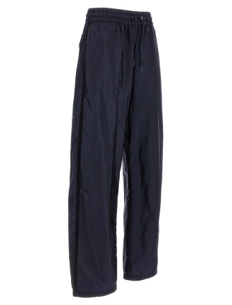 Re-Nylon and lace trousers #