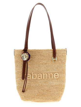 'Natural Raffia Tote Bag' shopping bag