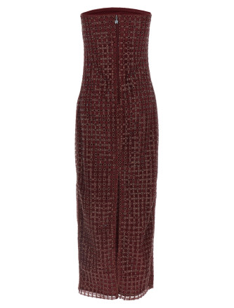 'Beaded Maxi Tube' dress #