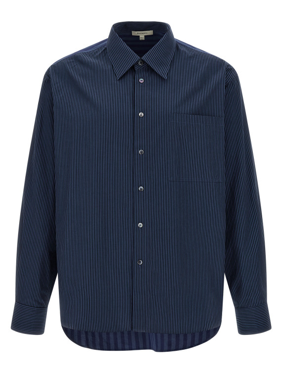 'Patchword Striped' shirt #1