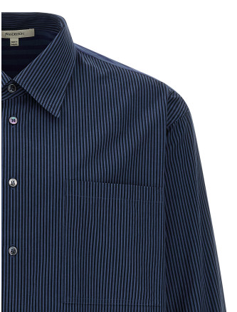 'Patchword Striped' shirt #