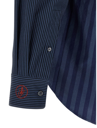 'Patchword Striped' shirt #