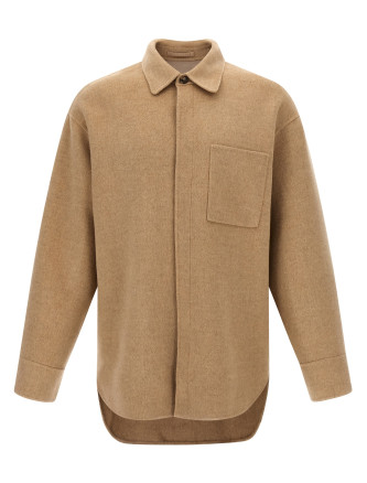 Wool overshirt