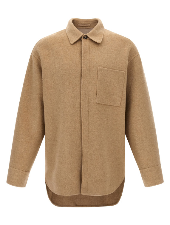 Wool overshirt #1