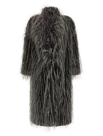 Eco fur long hair