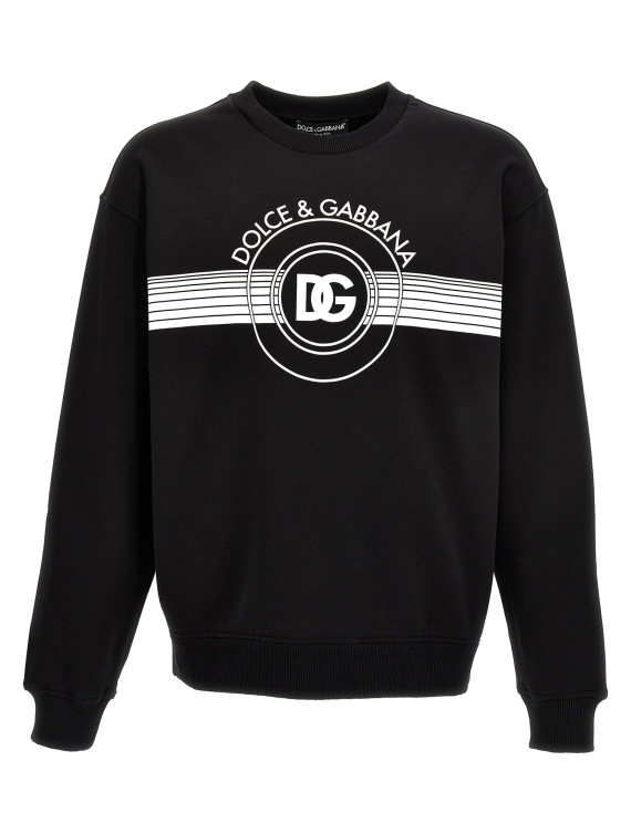 Logo print sweatshirt #1