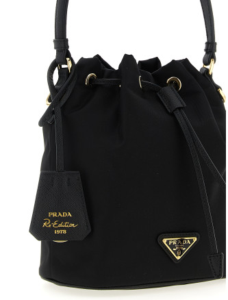 Re-Nylon bucket bag #