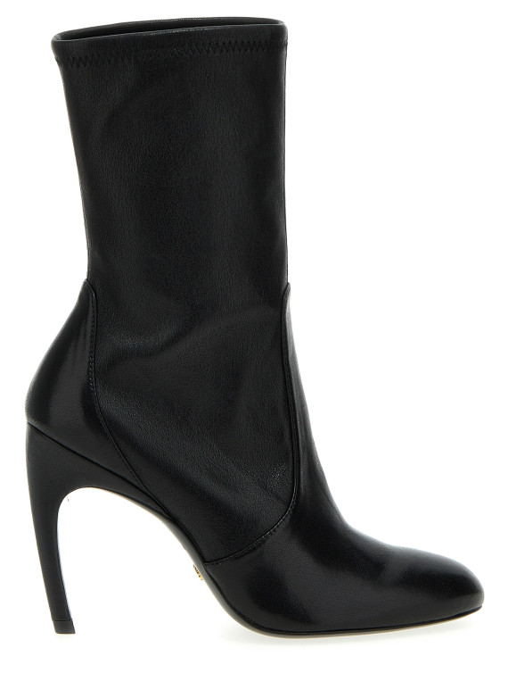 Lux curl ankle boots #1