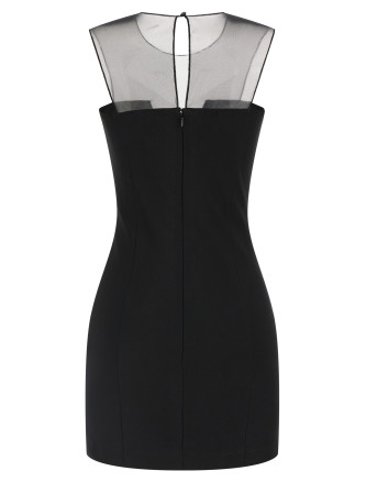 Tulle insert dress #