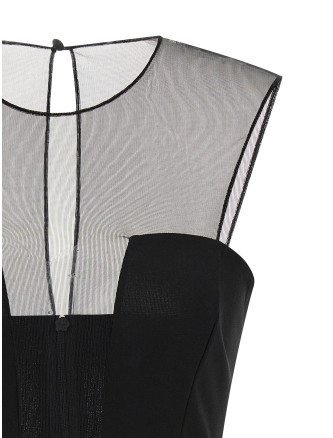 Tulle insert dress #