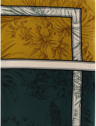 'Gravure' print scarf #