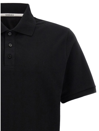 Logo embroidery polo shirt #