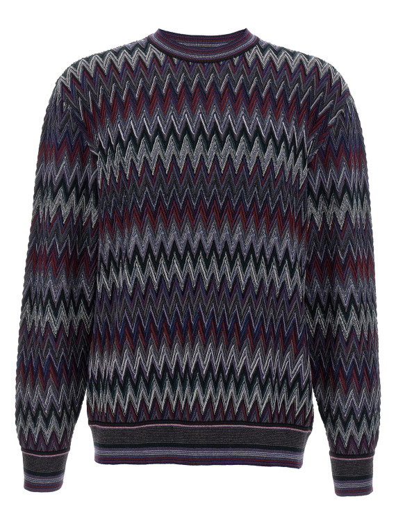 Zigzag pattern sweater #1
