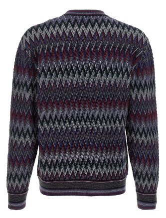 Zigzag pattern sweater #