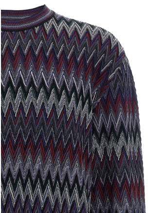 Zigzag pattern sweater #