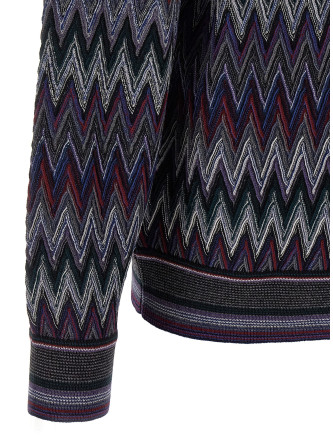Zigzag pattern sweater #